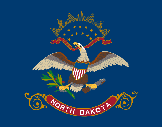 North Dakota flag